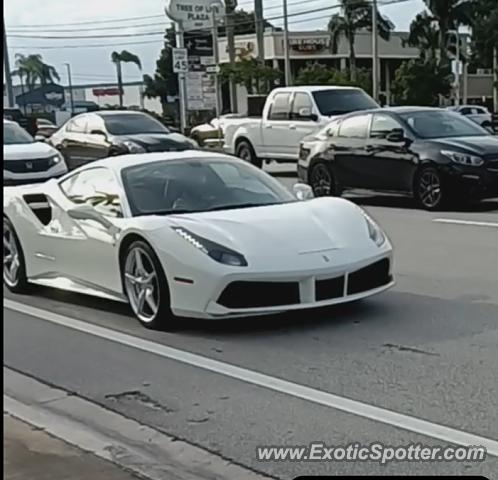 Ferrari 488 GTB spotted in West Palm Beach, Florida