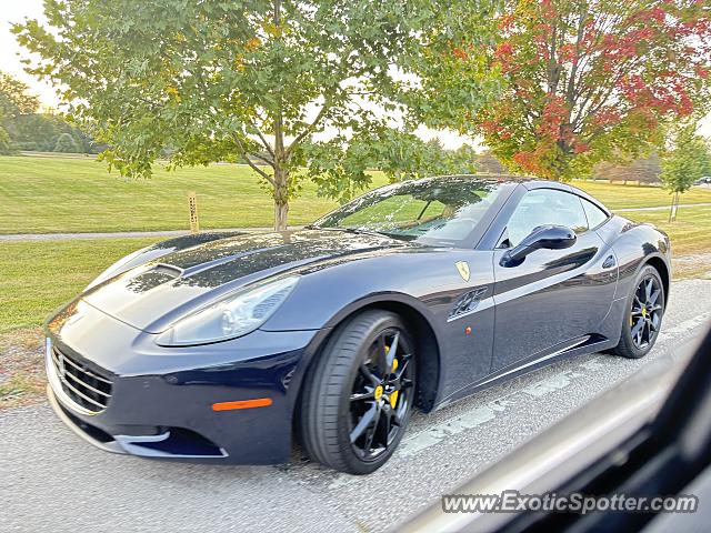 Ferrari California spotted in Brookfield, Wisconsin