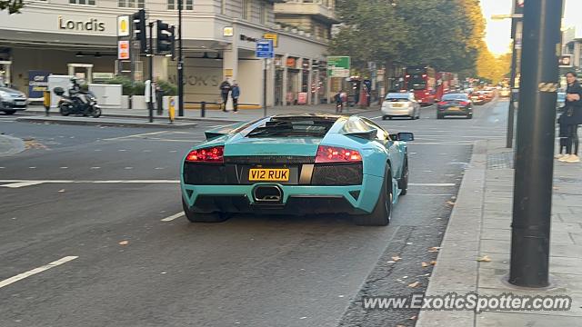 Lamborghini Murcielago spotted in London, United Kingdom