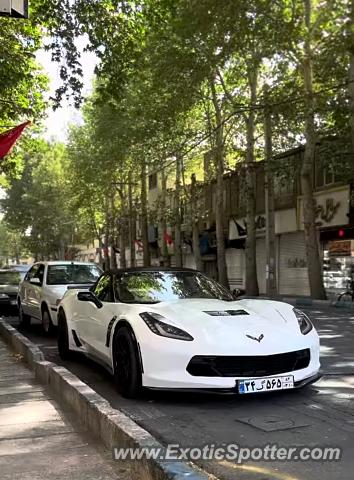 Chevrolet Corvette Z06 spotted in Shahriar, Iran