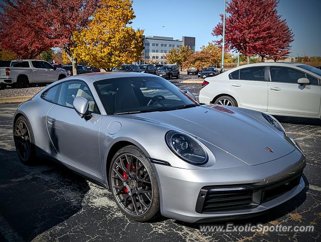 Porsche 911 spotted in Bellevue, Wisconsin