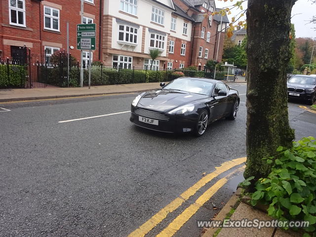 Aston Martin DB9 spotted in Alderley Edge, United Kingdom