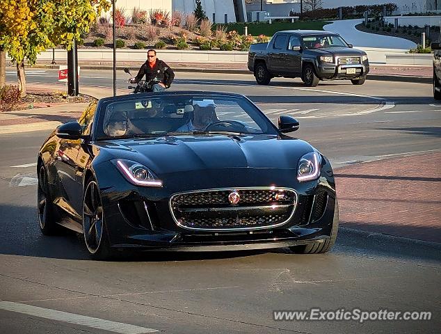 Jaguar F-Type spotted in De pere, Wisconsin