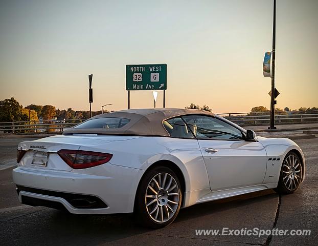 Maserati GranTurismo spotted in De pere, Wisconsin