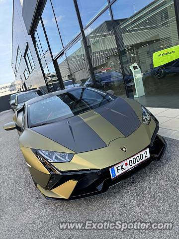 Lamborghini Huracan spotted in Vienna, Austria