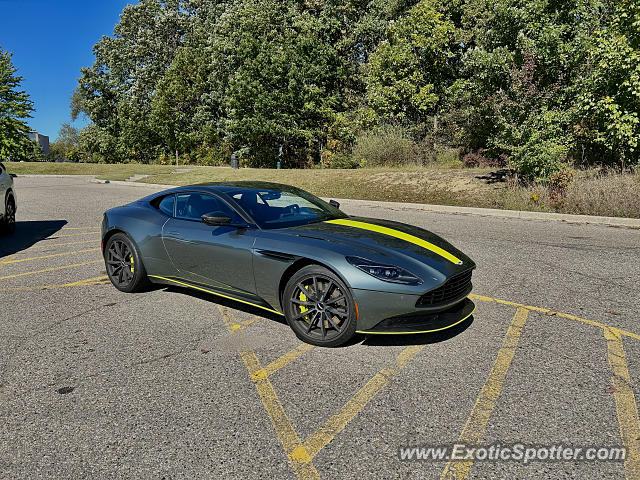 Aston Martin DB11 spotted in Grand Blanc, Michigan