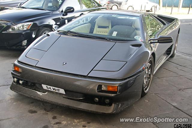 Lamborghini Diablo spotted in Warsaw, Poland