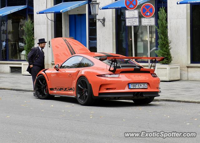 Porsche 911 GT3 spotted in Munich, Germany