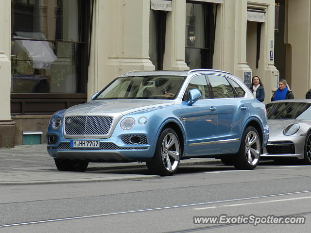 Bentley Bentayga spotted in Munich, Germany