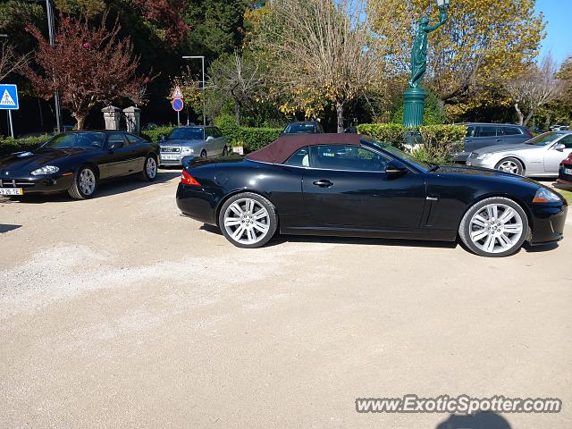 Jaguar XKR spotted in Curia, Portugal