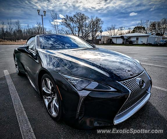 Lexus LC 500 spotted in Suamico, Wisconsin