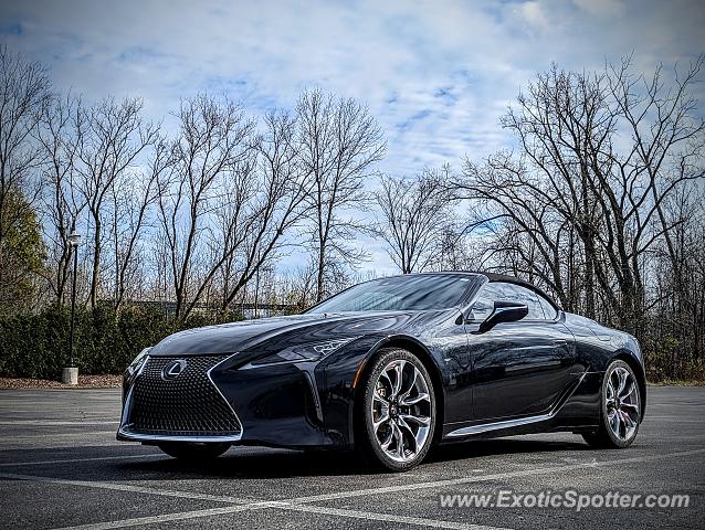 Lexus LC 500 spotted in Suamico, Wisconsin