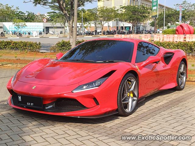 Ferrari F8 Tributo spotted in Jakarta, Indonesia