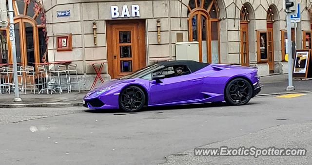 Lamborghini Huracan spotted in Zurich, Switzerland