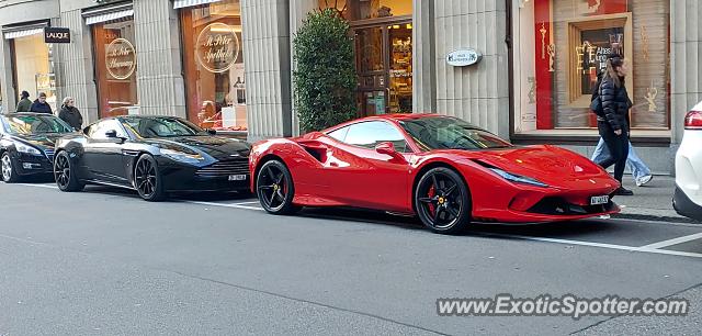 Ferrari F8 Tributo spotted in Zurich, Switzerland