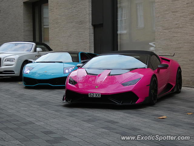 Lamborghini Huracan spotted in London, United Kingdom