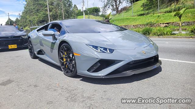 Lamborghini Huracan spotted in Medellin, Colombia