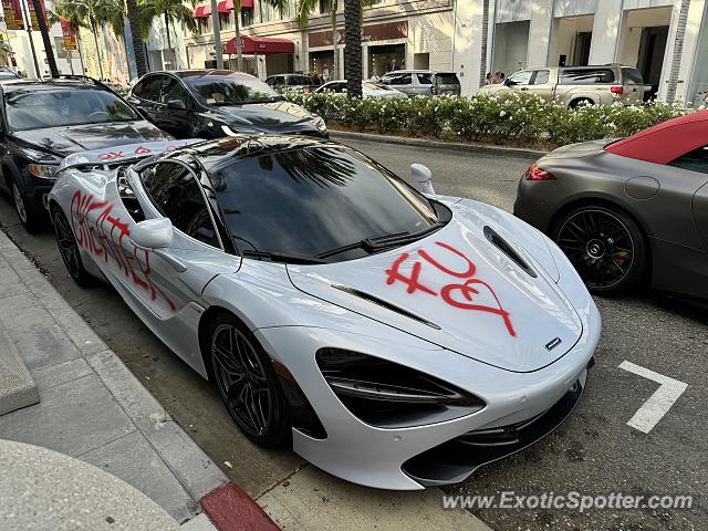 Mclaren 720S spotted in Beverly Hills, California