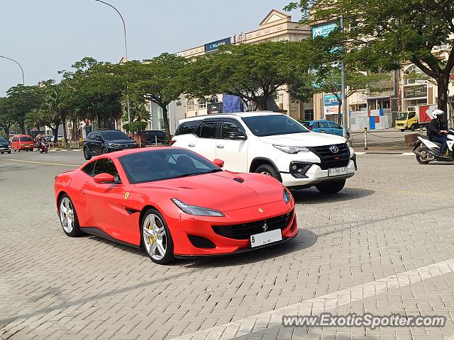 Ferrari Portofino spotted in Jakarta, Indonesia