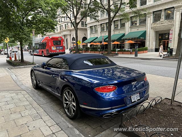 Bentley Continental spotted in Washington DC, United States