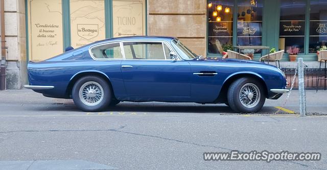 Aston Martin DB6 spotted in Zürich, Switzerland