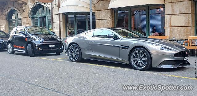 Aston Martin Vanquish spotted in Zürich, Switzerland