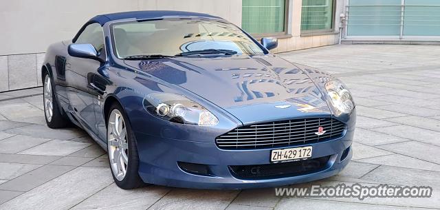 Aston Martin DB9 spotted in Zürich, Switzerland