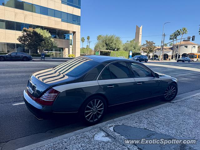 Mercedes Maybach spotted in Los Angeles, California