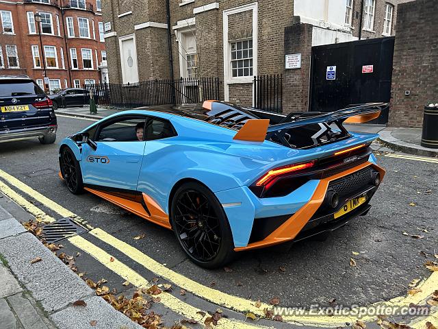 Lamborghini Huracan spotted in London, United Kingdom