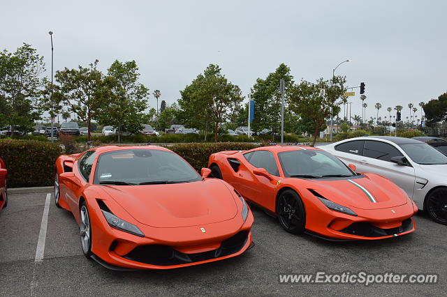 Ferrari F8 Tributo spotted in Los Angeles, California