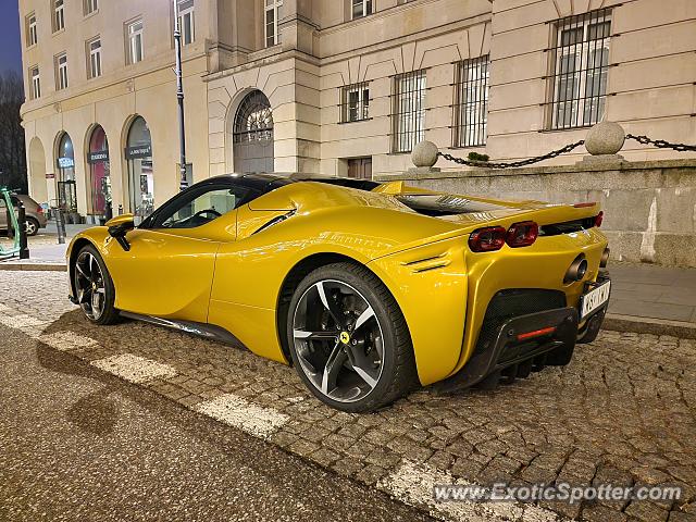 Ferrari SF90 Stradale spotted in Warsaw, Poland