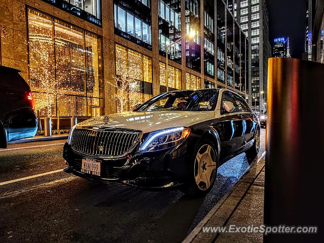 Mercedes Maybach spotted in Manhattan, New York