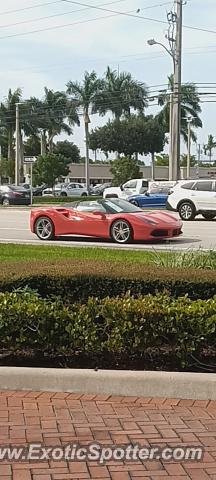 Ferrari 488 GTB spotted in West Palm beach, Florida