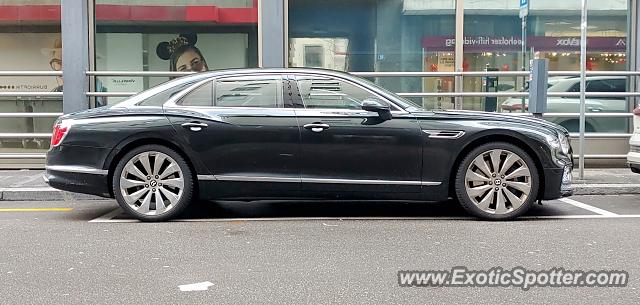 Bentley Flying Spur spotted in Zürich, Switzerland