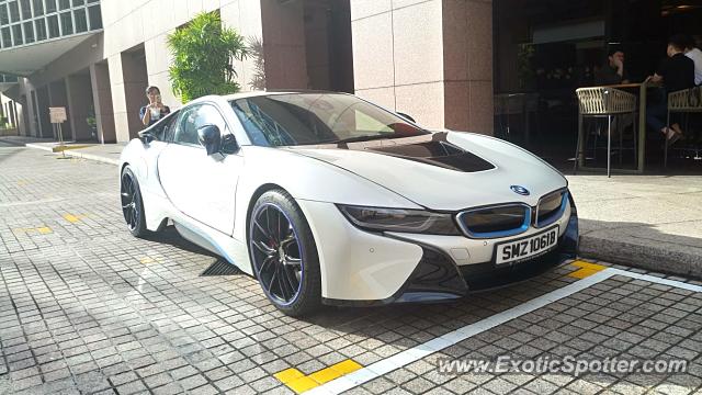 BMW I8 spotted in Singapore, Singapore