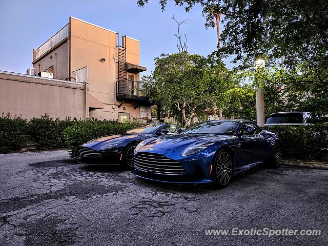 Aston Martin DB11 spotted in Naples, Florida