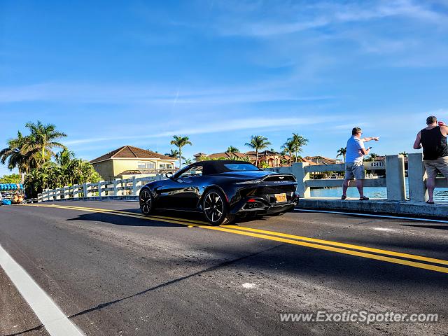 Aston Martin Vantage spotted in Naples, Florida