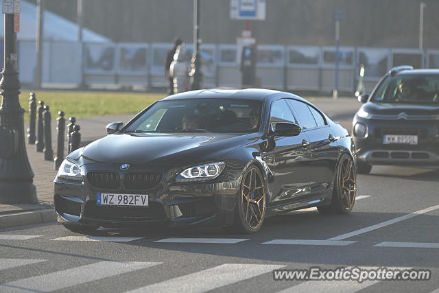 BMW M6 spotted in Warsaw, Poland