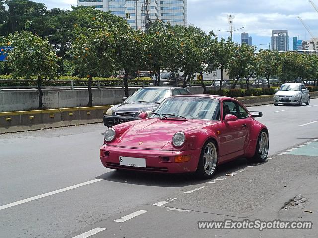 Porsche 911 Turbo spotted in Jakarta, Indonesia