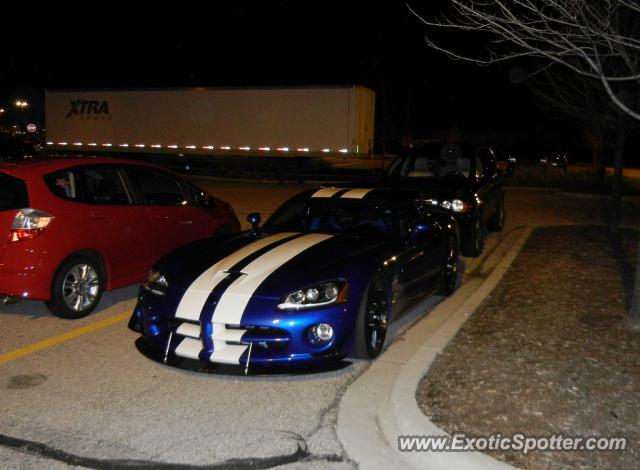 Dodge Viper spotted in Deerpark, Illinois