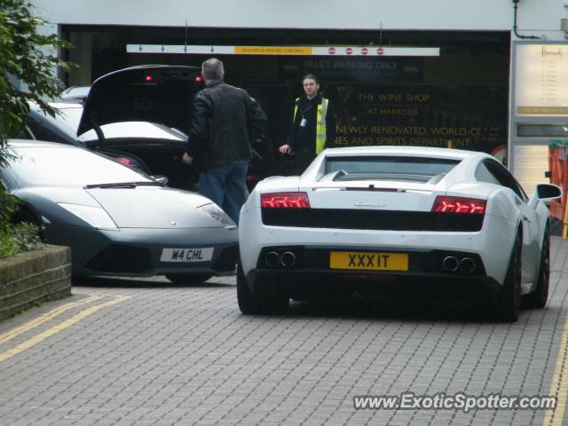 Lamborghini Gallardo spotted in London, United Kingdom