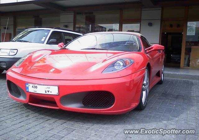 Ferrari F430 spotted in Beirut, Lebanon