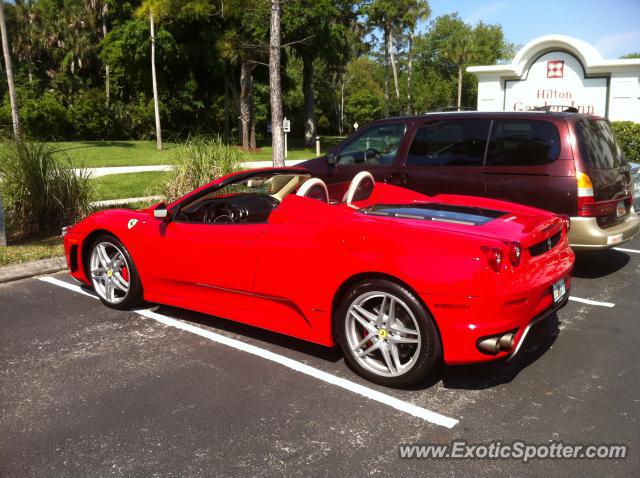 Ferrari F430 spotted in Jacksonville, Florida