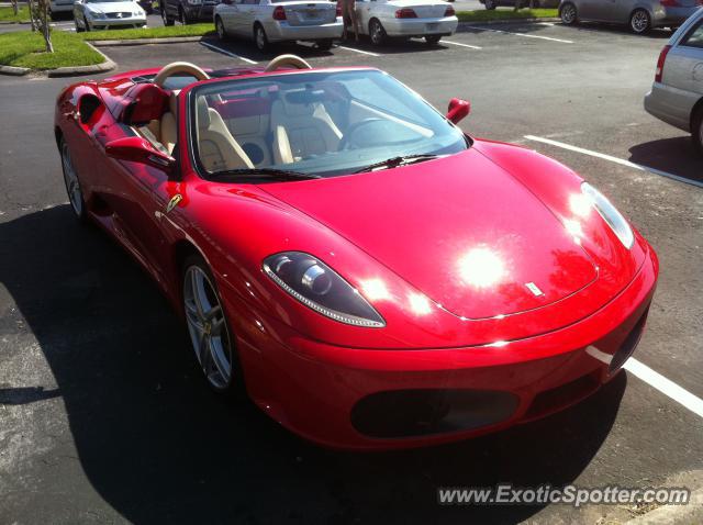 Ferrari F430 spotted in Jacksonville, Florida