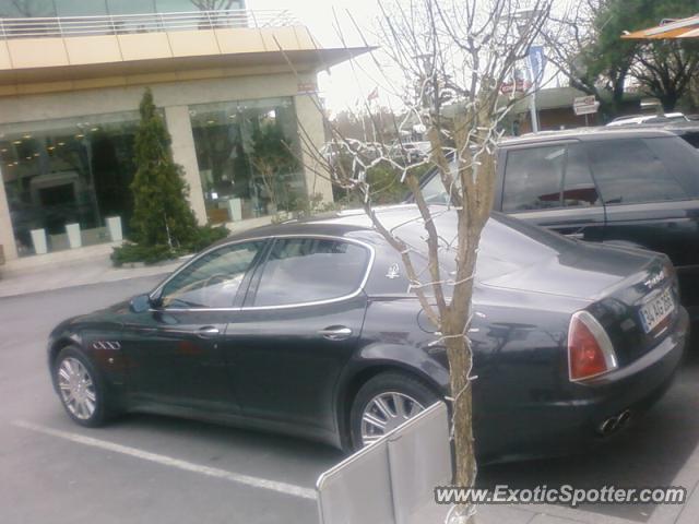 Maserati Quattroporte spotted in Istanbul, Turkey