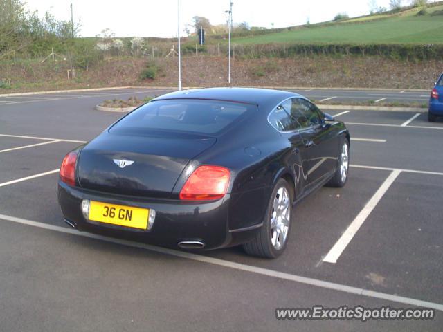 Bentley Continental spotted in Cardiff, United Kingdom