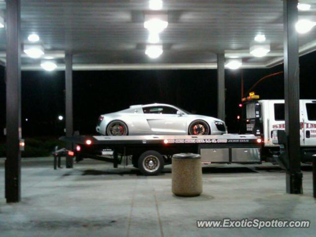 Audi R8 spotted in Apple Valley, California