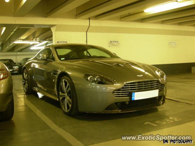 Aston Martin Vantage spotted in Paris, France