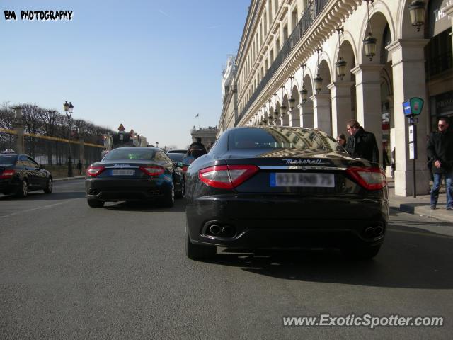 Maserati GranTurismo spotted in Paris, France