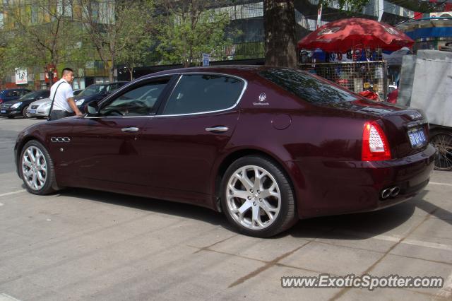 Maserati Quattroporte spotted in Beijing, China